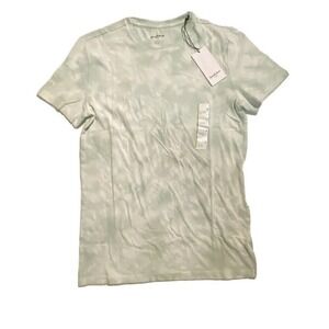 Goodfellow Shirt Mens Small Green Standard Fit Short Sleeve Tee